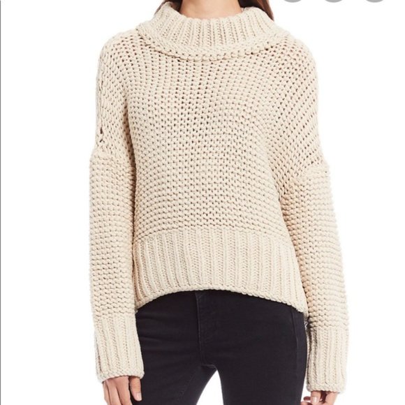 Free People My Only Sunshine Chunky Knit Sweater - Picture 3 of 7